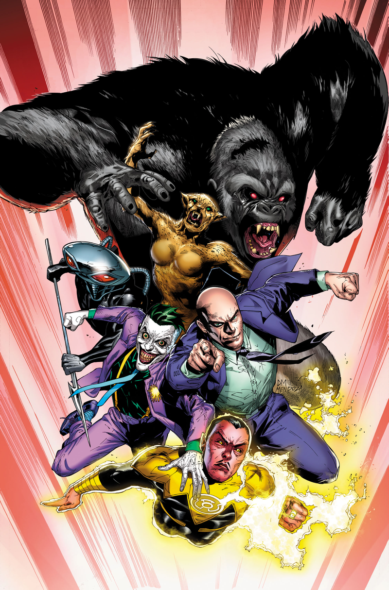 The full cover for Justice League #5.